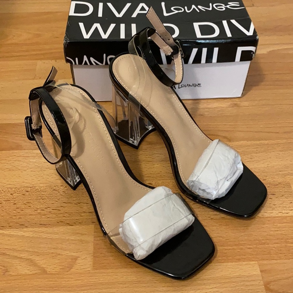Chunky heeled sandals